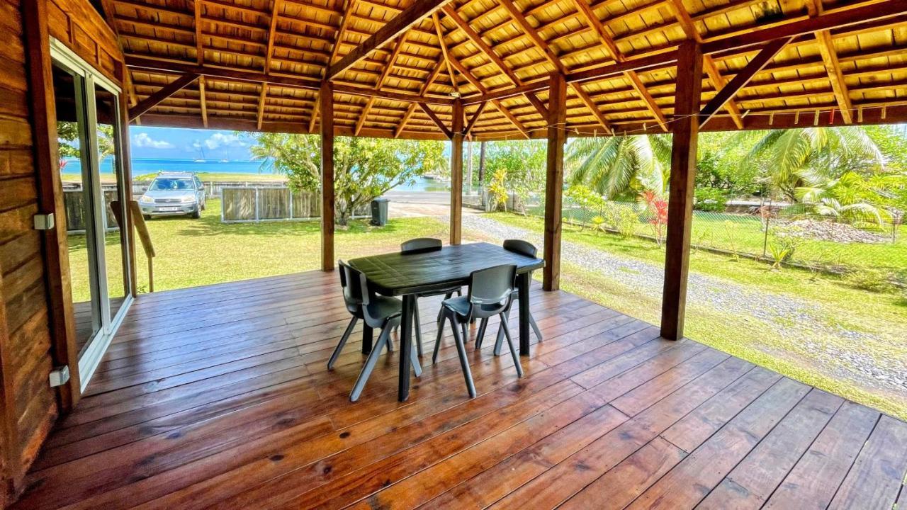 UturoaRaiatea - Bungalow Nautilus Lagoon别墅 外观 照片